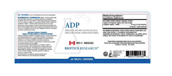 A.D.P. (Oregano Oil) 120T