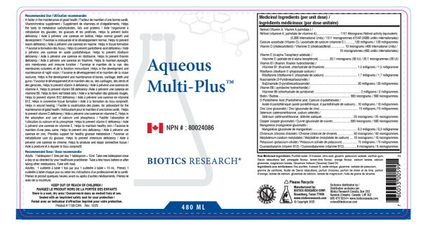 Aqueous Multi-Plus