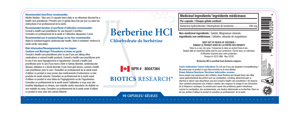 Berberine HCl