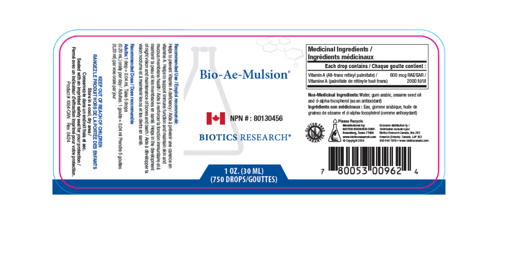 Bio-Ae-Mulsion