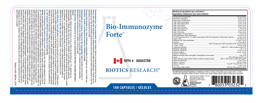 Bio-Immunozyme Forte 180T