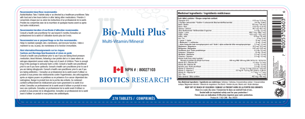 Bio-Multi Plus 270T