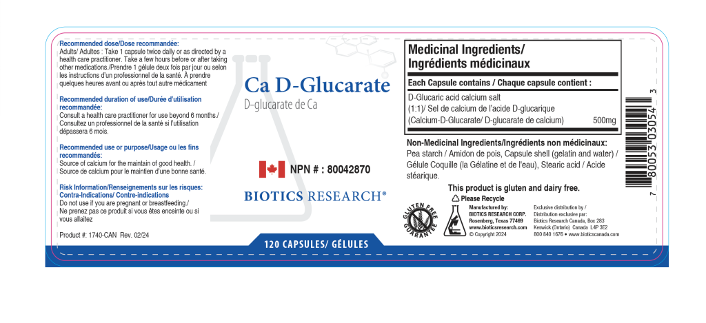 Ca-D Glucarate