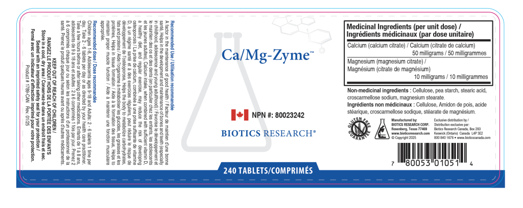Ca/Mg-Zyme 240T
