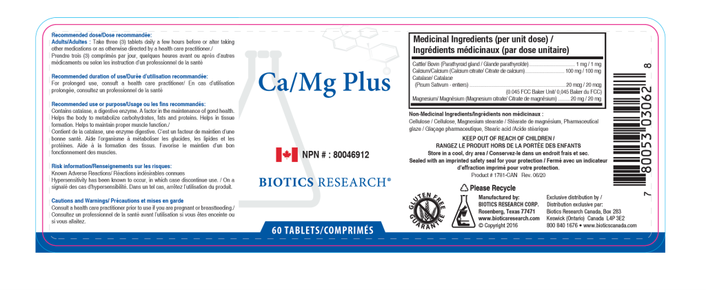 Ca/Mg Plus 60T