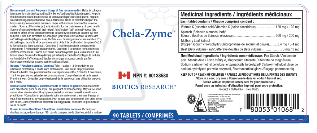 Chela-Zyme 90T