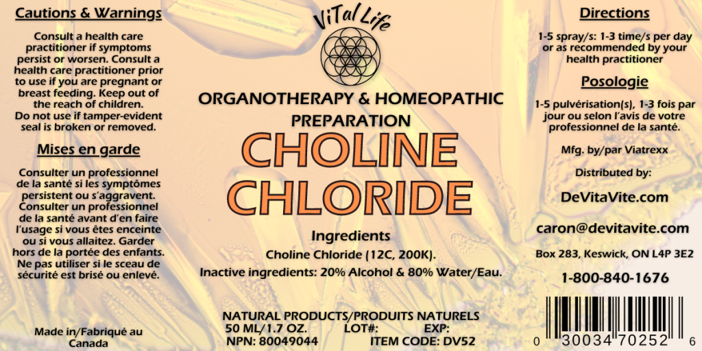Vital Life-Choline Chloride