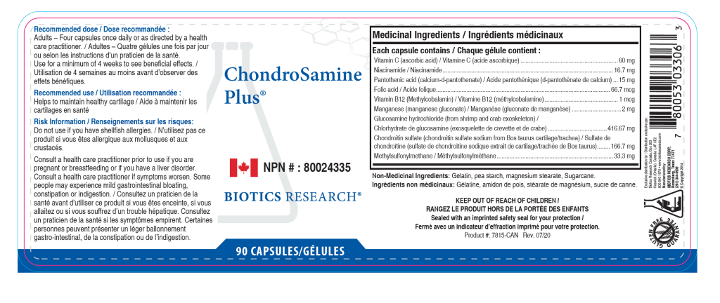 Chondrosamine Plus