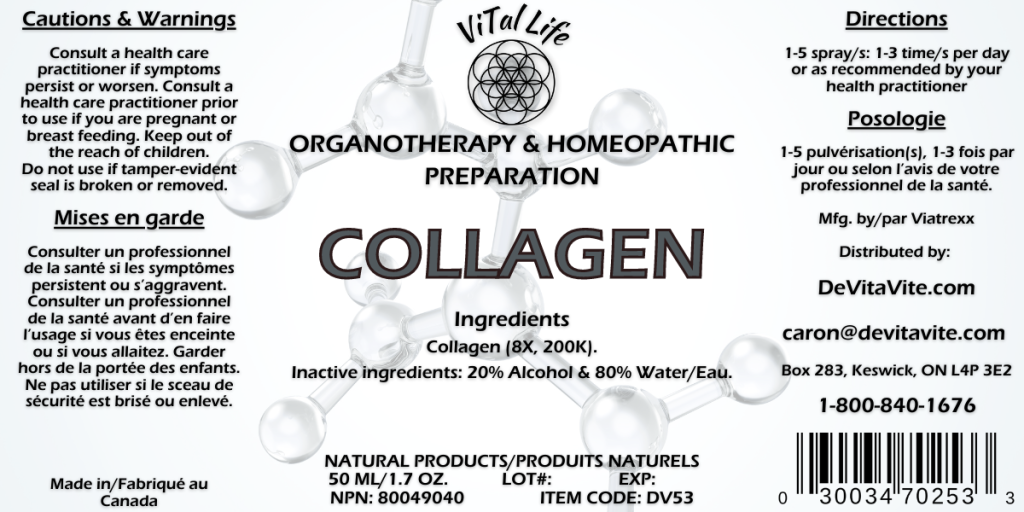 (Soon to expiration) Vital Life-Collagen