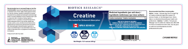 Creatine** NEW