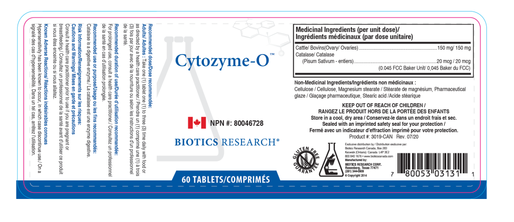 Cytozyme-O (Ovarian)