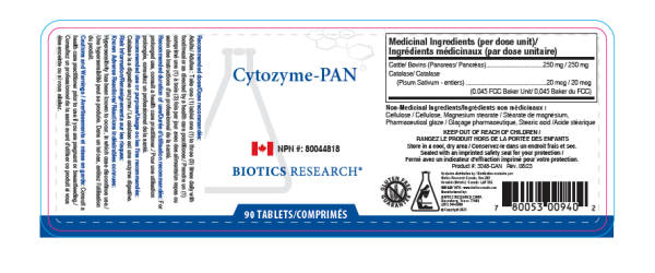 Cytozyme-Pan (Pancreas)
