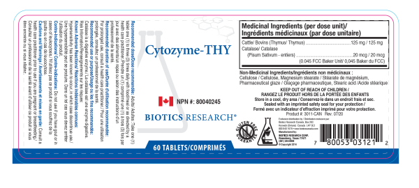 Cytozyme-THY (Thymus)