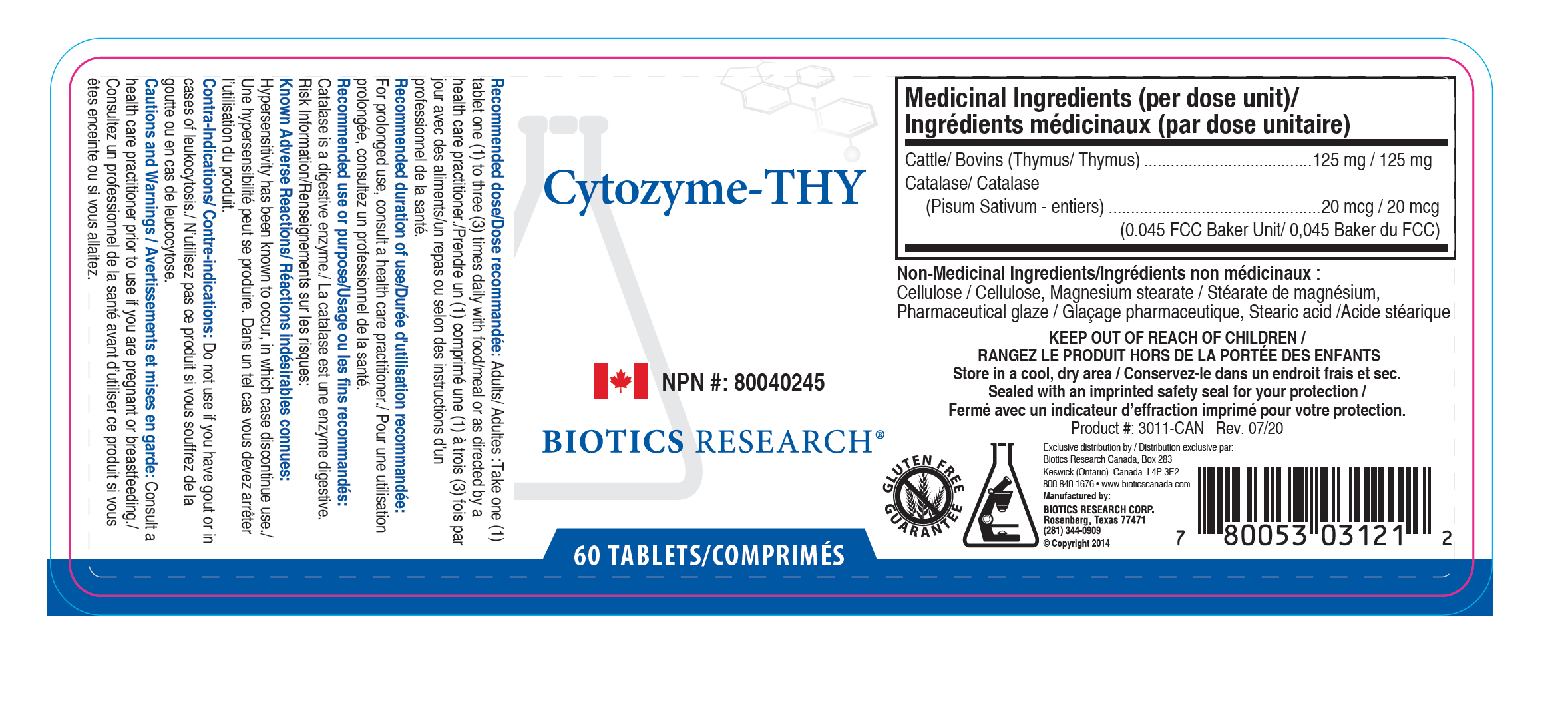 Cytozyme-THY (Thymus) - Image 2