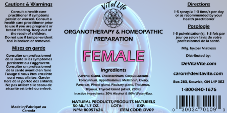 Vital Life-Fem+ (FEMALE)