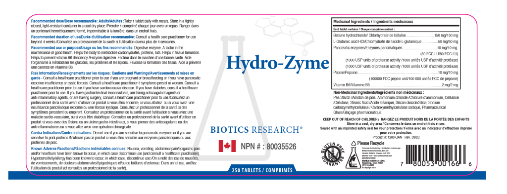 Hydro-Zyme 250T