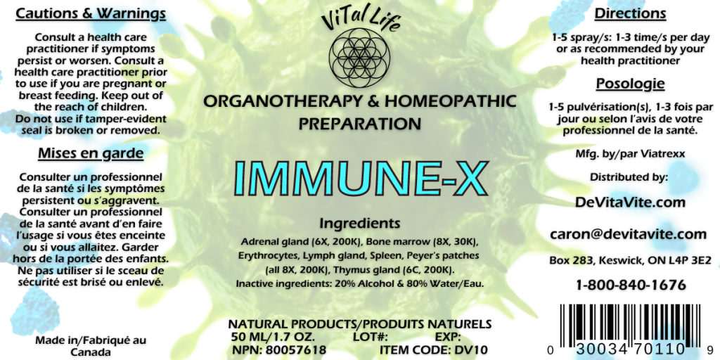 Vital Life-Immunexx (IMMUNE-X)