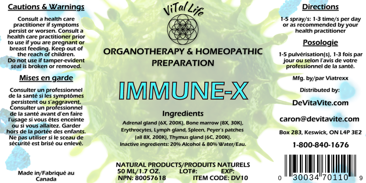 Vital Life-Immunexx (IMMUNE-X) - Image 1