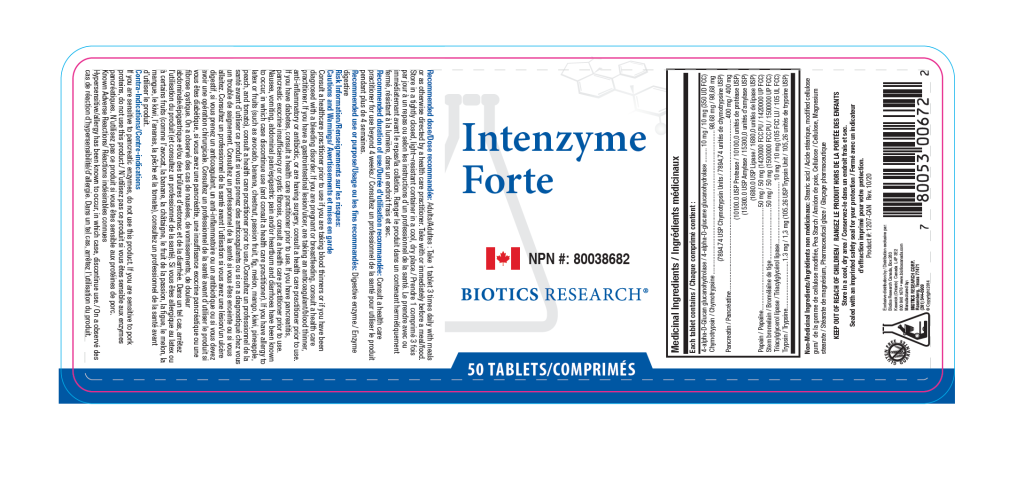 Intenzyme Forte 50T