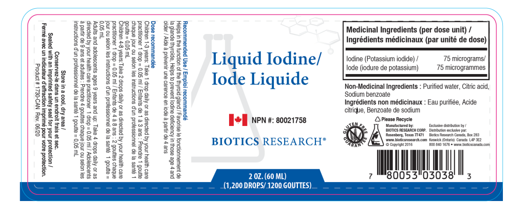 Liquid Iodine