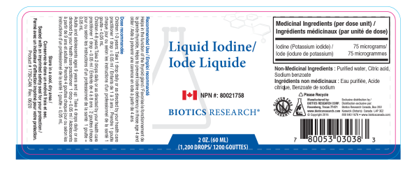 Liquid Iodine