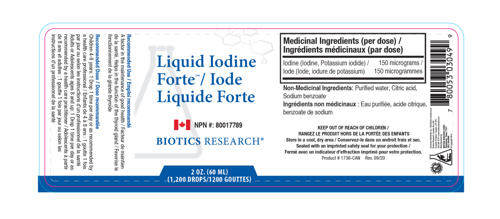 Liquid Iodine Forte