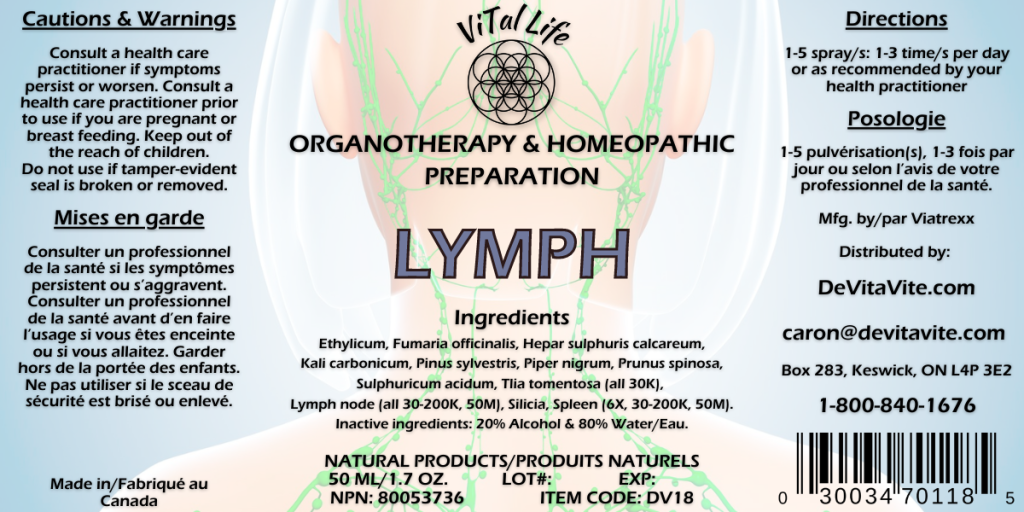 Vital Life-LYMPH 1