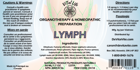 Vital Life-LYMPH 1