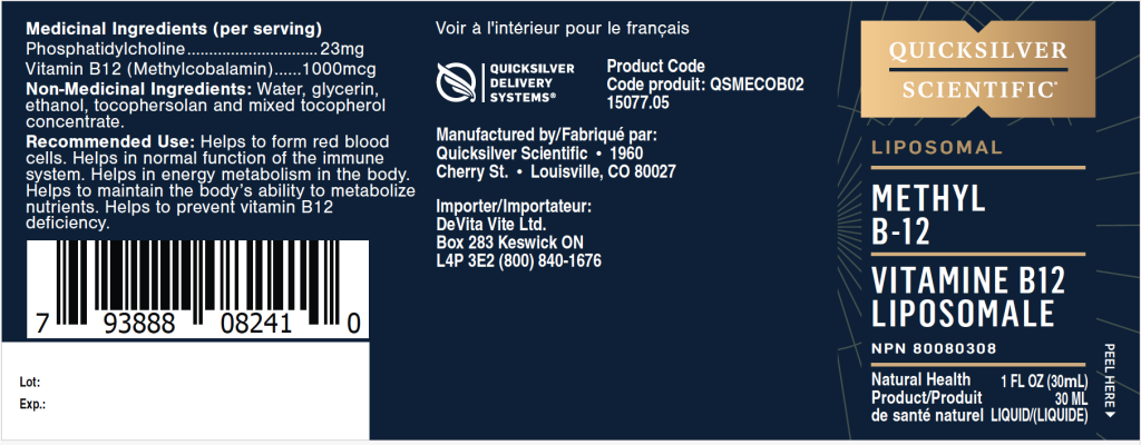 Liposomal Methyl B12