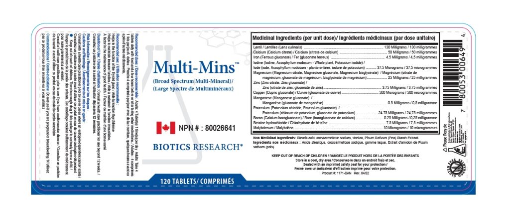 Multi-Mins 120T