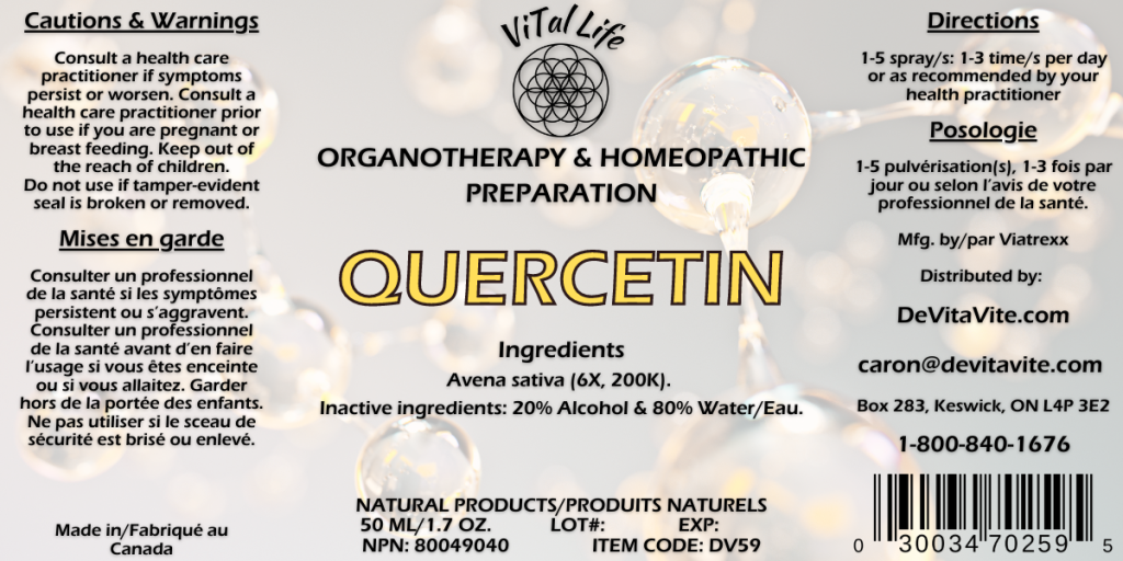 Vital Life-QUERCETIN