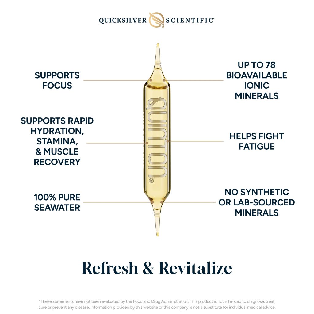 Quinton Hypertonic Seawater Electrolytes - 30 Ampoules, 10 ml (liquid) each