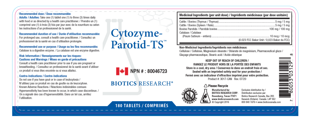 Cytozyme-Parotid-TS