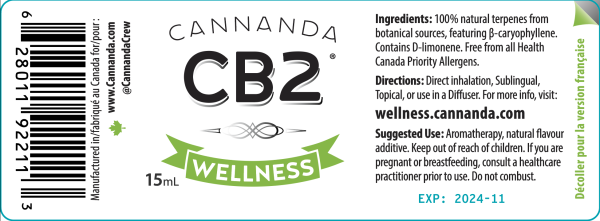 CB2 Wellness Vial 15 ml - Image 2
