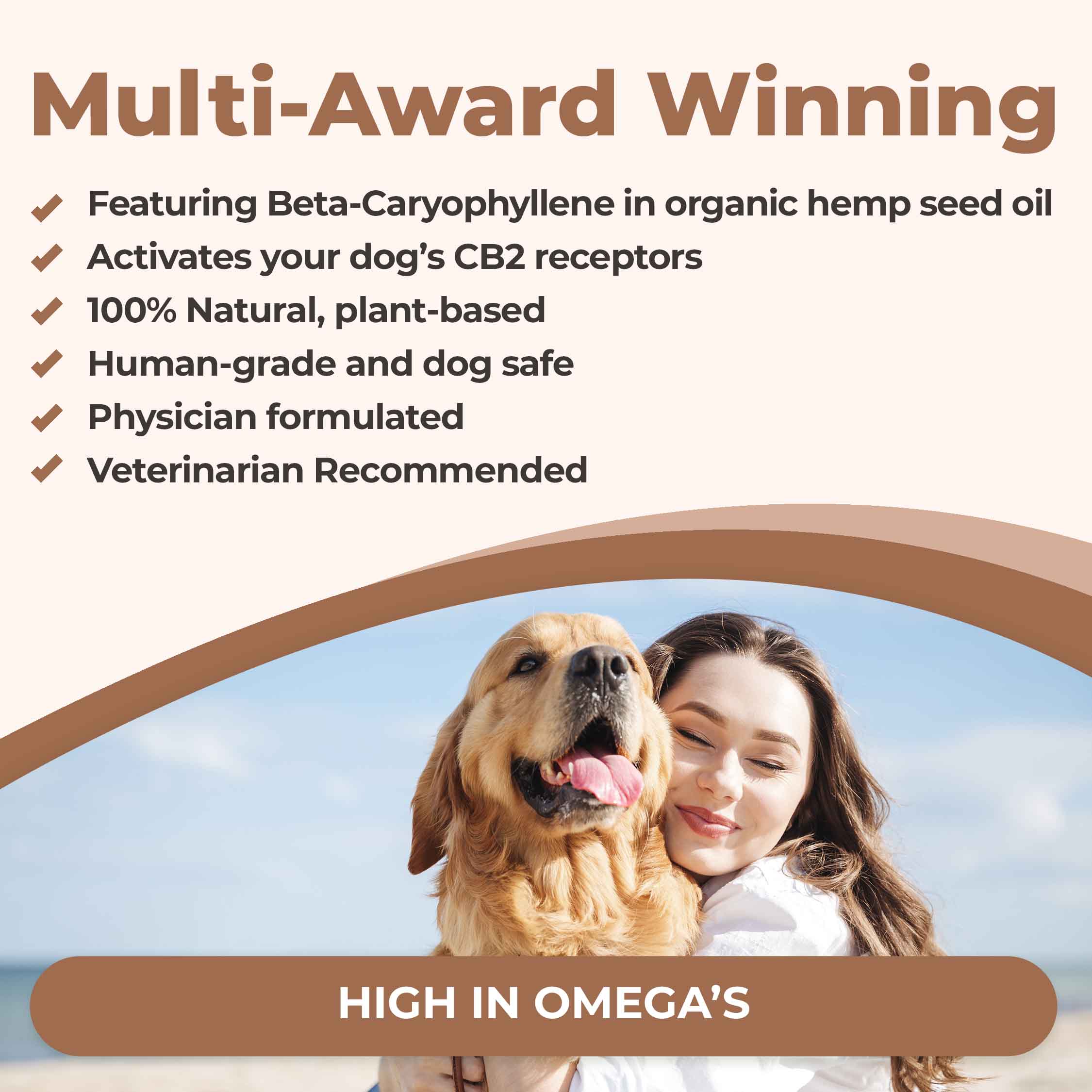 CB2 DOG-EASE HEMP SEED OIL - Image 4