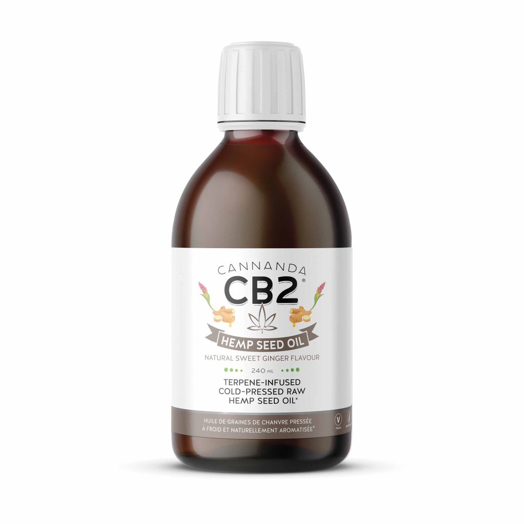 CB2 Hemp Seed Oil (Sweet Ginger)