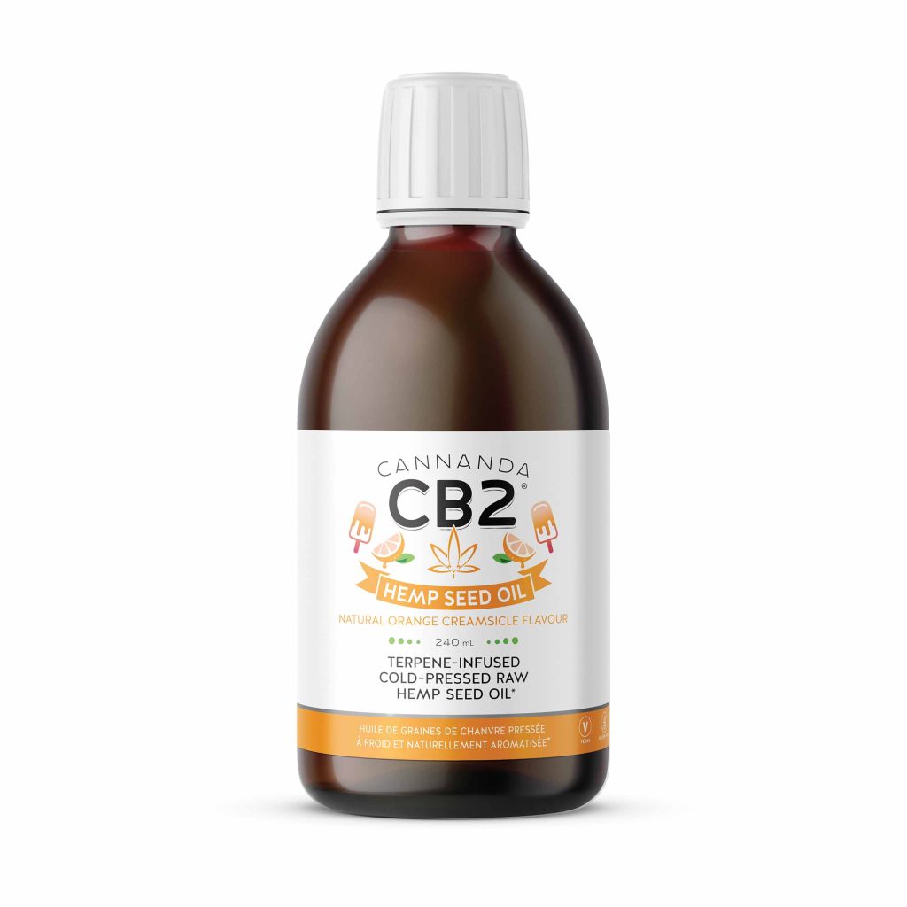 CB2 Hemp Seed Oil (Orange Creamsicle)